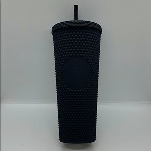 Starbucks matte black studded tumbler 24 oz